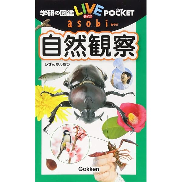Amazon.co.jp: 自然観察 (学研の図鑑 新・ポケット版 16) : 今泉